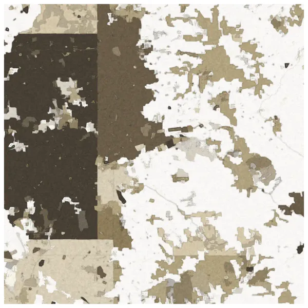 The mapalette “The Winelands, in valleys”