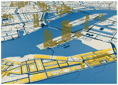 Preview of Rotterdam on linen