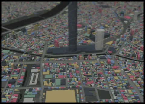 Preview of Tokyo Bay, blocks lit