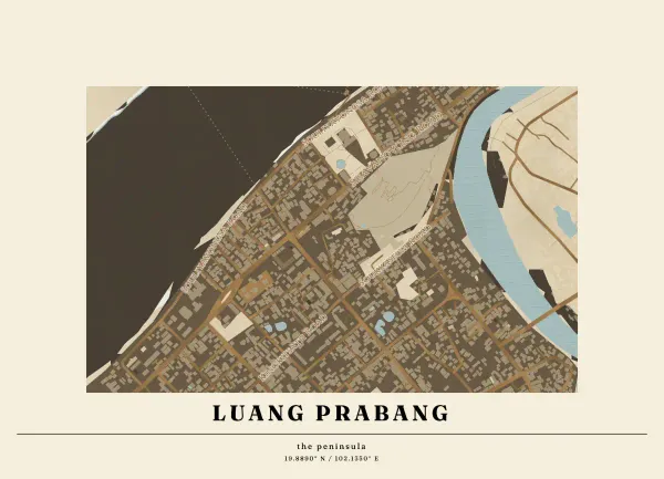 The mapalette “Luang Prabang plate”
