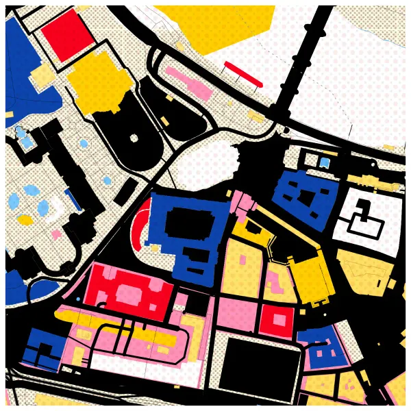 The mapalette “Dresden, comic panel”