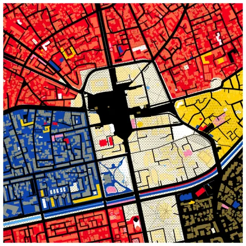 Preview of Tirana, inked