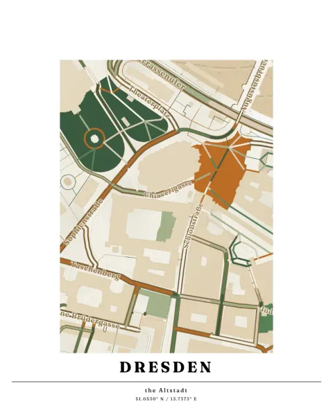 Preview of Dresden on cream