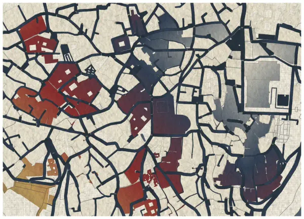 The mapalette “El Greco’s Toledo”