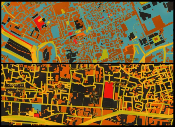 The mapalette “Jerusalem in gruvbox”