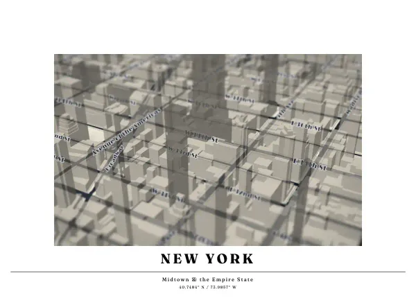 The mapalette “Metropolis”