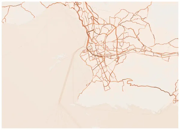 The mapalette “Marseille in clay”