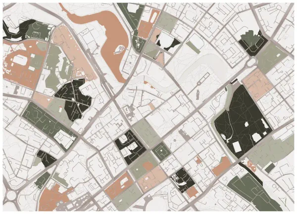 The mapalette “Minsk in greige”