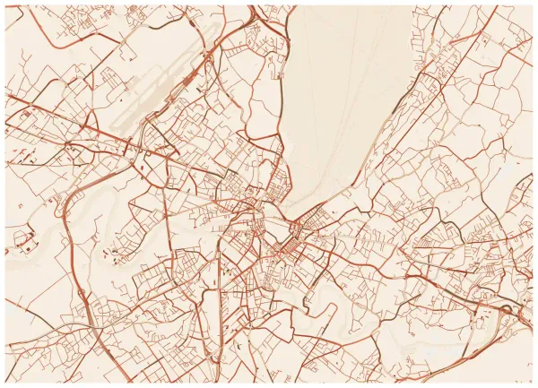The mapalette “Geneva, posted”