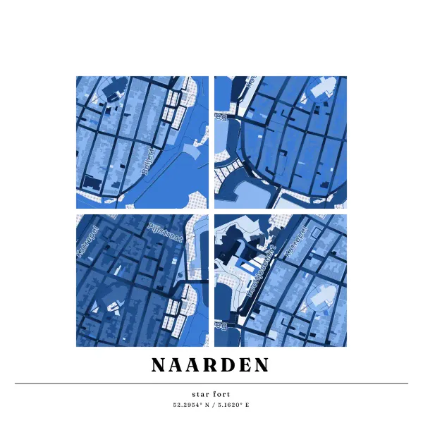 The mapalette “Naarden”