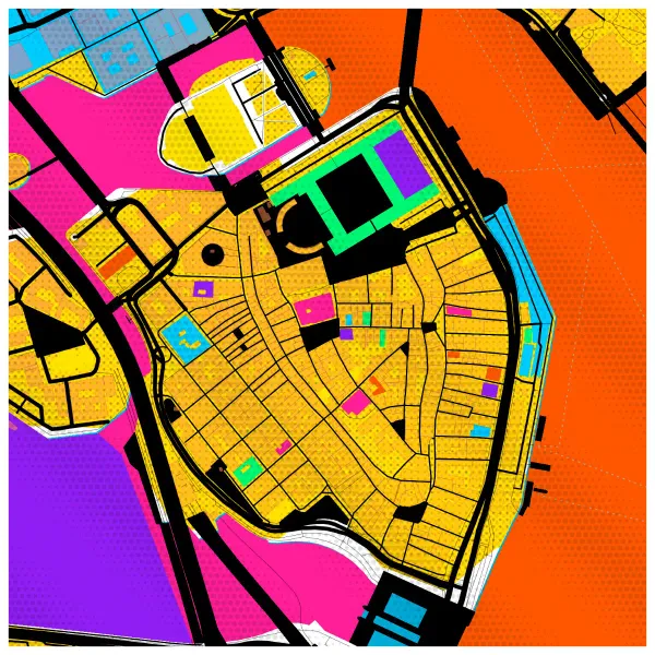 The mapalette “Pop Gamla Stan”
