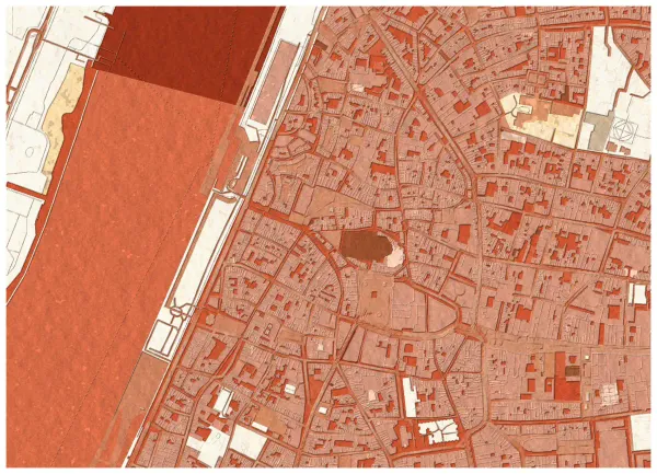 The mapalette “Antwerp, pressed”