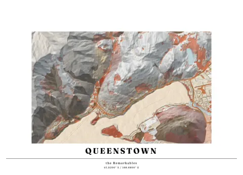 Preview of The Remarkables, contoured