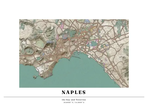 Preview of Vesuvius in wash
