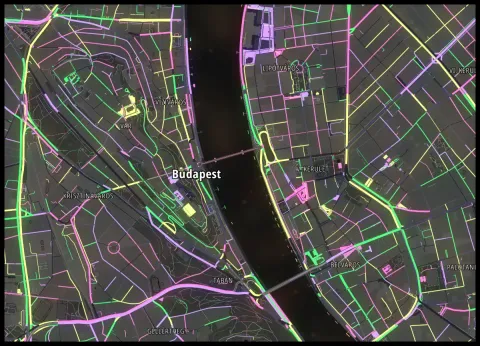 Preview of Budapest, streets only