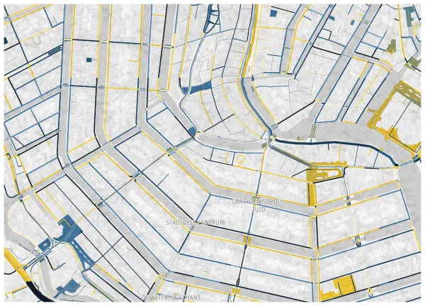 The mapalette “Van Gogh, streets only”