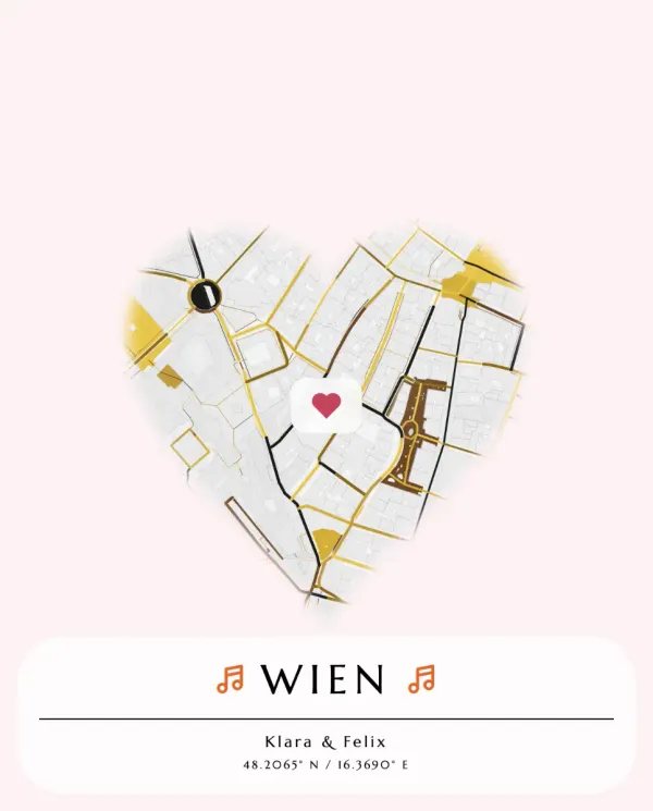 The mapalette “Vienna, one waltz”