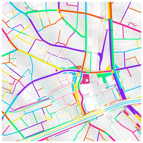 Preview of Shibuya, streets screened