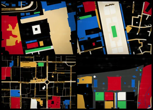 The mapalette “Star Wars”