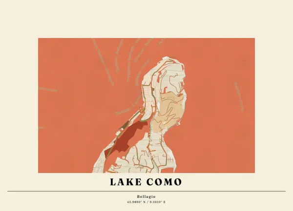 The mapalette “Como, contoured”