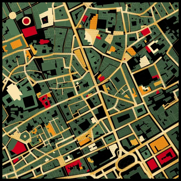 The mapalette “Toulouse-Lautrec’s Kalsa”