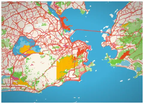 Preview of Up, over the bay