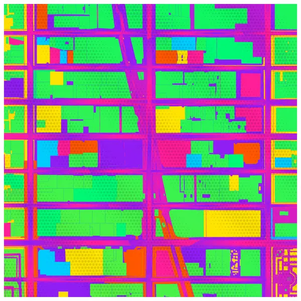 The mapalette “Warhol’s Times Square”