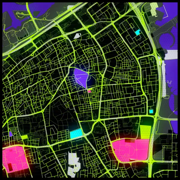 The mapalette “Y2K Manama”